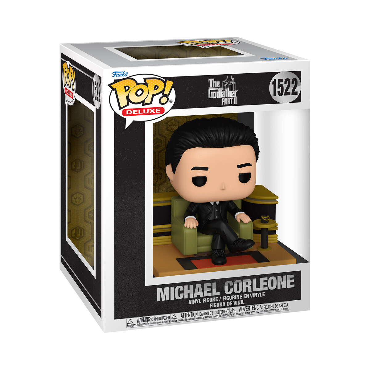 Funko POP! Делюкс, коллекционная статуэтка, Крестный отец, Майкл Корлеоне, 1522 г.
Funko POP! Делюкс, коллекционная статуэтка, Крестный отец, Майкл Корлеоне, 1522 г.