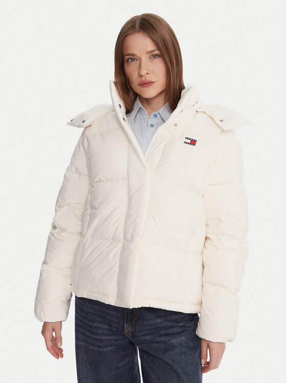 Пуховик relaxed fit Alaska DW0DW21623 Tommy Jeans, экрю
Пуховик relaxed fit Alaska DW0DW21623 Tommy Jeans, экрю