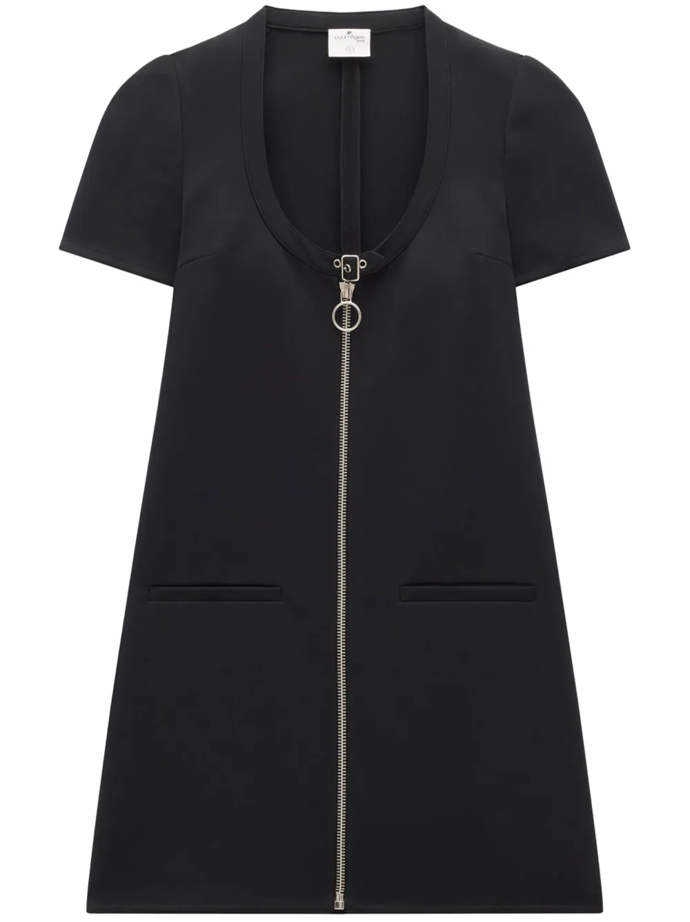 Твиловое платье Holistic с пряжкой Courrèges, черный
Твиловое платье Holistic с пряжкой Courrèges, черный