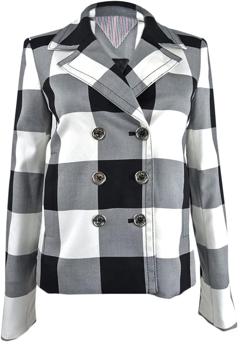 Женская двубортная куртка в клетку «Гингем» от Tommy Hilfiger, Black/Ivory
Женская двубортная куртка в клетку «Гингем» от Tommy Hilfiger, Black/Ivory
