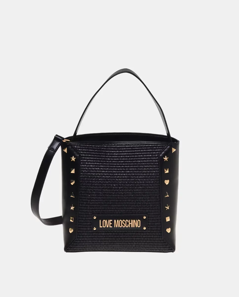 Черная сумка из рафии со съемным плечевым ремнем Love Moschino, чёрный, Черный, Черная сумка из рафии со съемным плечевым ремнем Love Moschino, чёрный
Черная сумка из рафии со съемным плечевым ремнем Love Moschino, чёрный, Черный, Черная сумка из рафии со съемным плечевым ремнем Love Moschino, чёрный