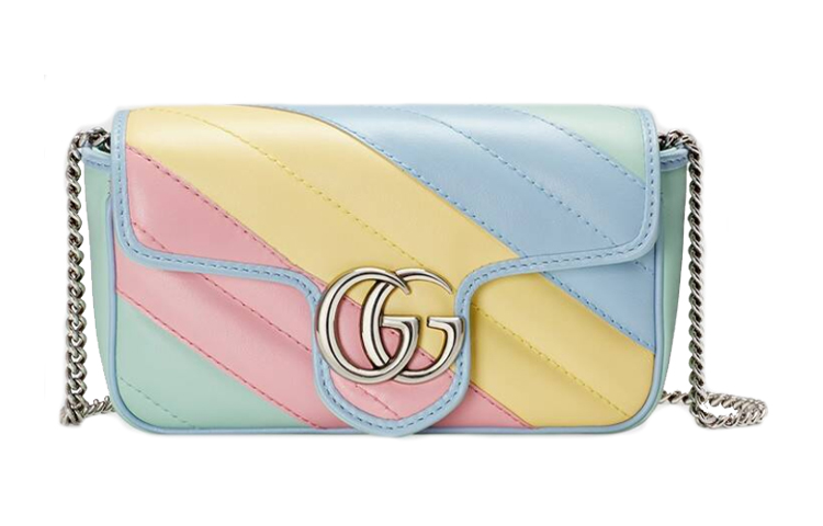 Сумка через плечо из кожи Marmont, женская, разноцветная GUCCI
Сумка через плечо из кожи Marmont, женская, разноцветная GUCCI