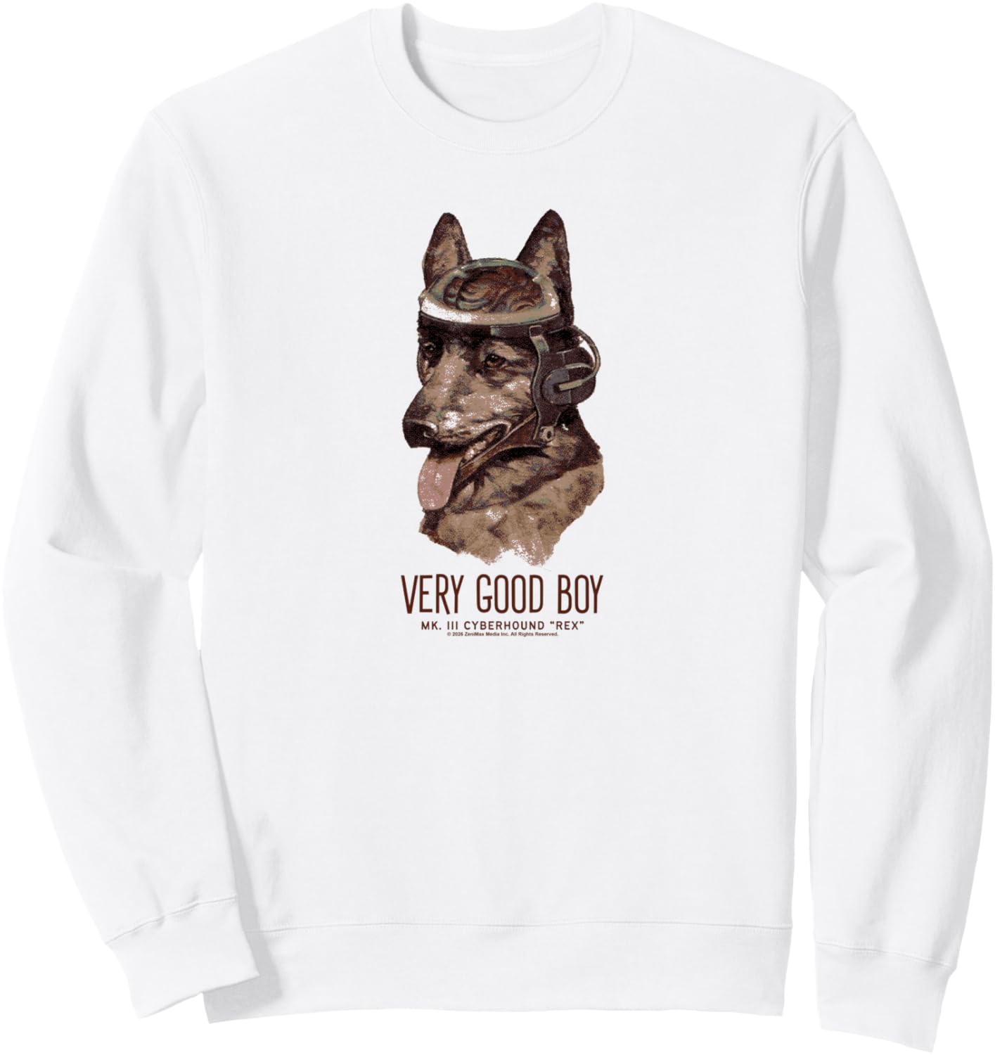 Толстовка Fallout Retro Very Good Boy Cyberhound Rex Dog Video Game Fallout Video Game, белый
Толстовка Fallout Retro Very Good Boy Cyberhound Rex Dog Video Game Fallout Video Game, белый