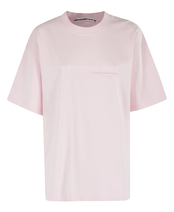 Светло-Розовая футболка с короткими рукавами Alexander Wang, розовый
Светло-Розовая футболка с короткими рукавами Alexander Wang, розовый