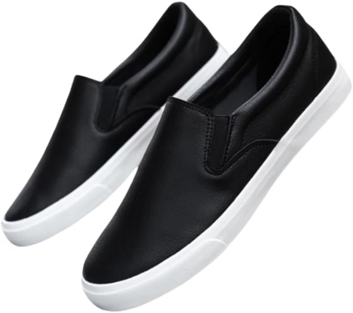 Мужские комфортные повседневные кроссовки, модные спортивные кроссовки с плоской подошвой, поверхность из ПУ, мягкая подошва, большой размер, простой стиль, подходят для повседневной носки и деловых случаев Hoalox, белый/черный
Мужские комфортные повседневные кроссовки, модные спортивные кроссовки с плоской подошвой, поверхность из ПУ, мягкая подошва, большой размер, простой стиль, подходят для повседневной носки и деловых случаев Hoalox, белый/черный