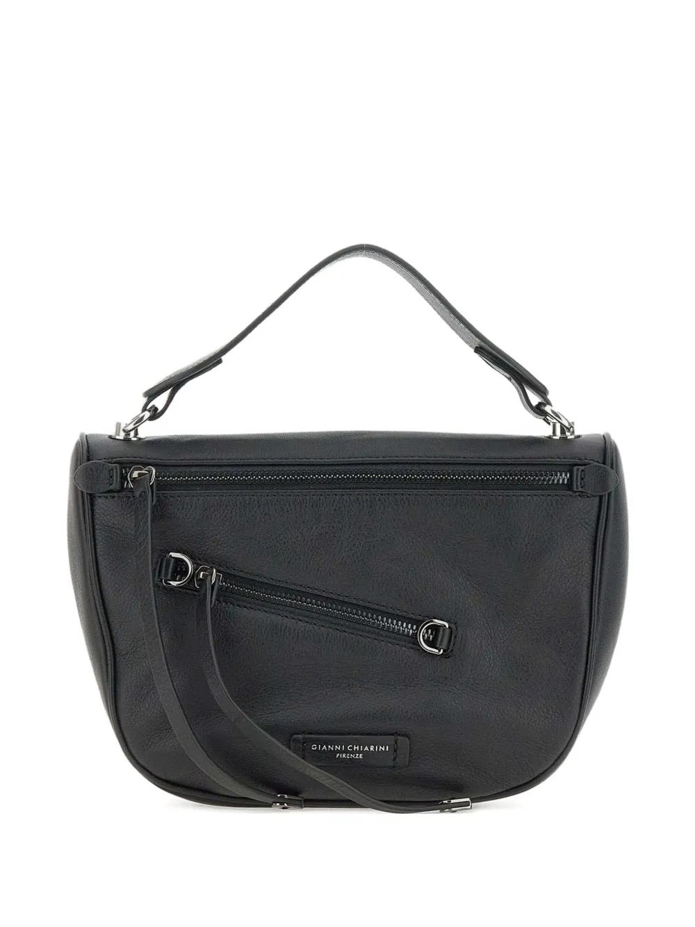 Кожаная сумка-тоут GIANNI CHIARINI, черный 
Кожаная сумка-тоут GIANNI CHIARINI, черный