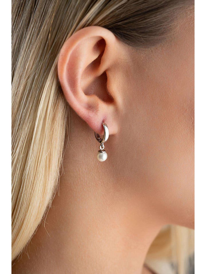 Heliophilia Серебряные серьги-кольца с жемчугом
Heliophilia Серебряные серьги-кольца с жемчугом