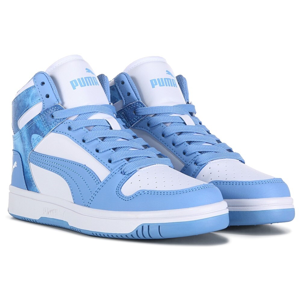 Детские высокие кеды Rebound Layup Big Kid Puma, синий
Детские высокие кеды Rebound Layup Big Kid Puma, синий
