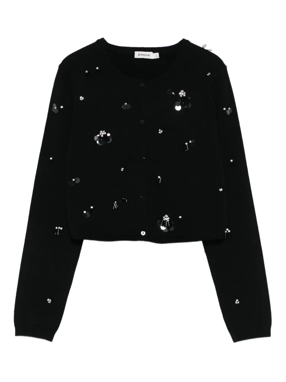 Кардиган с пайетками Simkhai, черный
Кардиган с пайетками Simkhai, черный