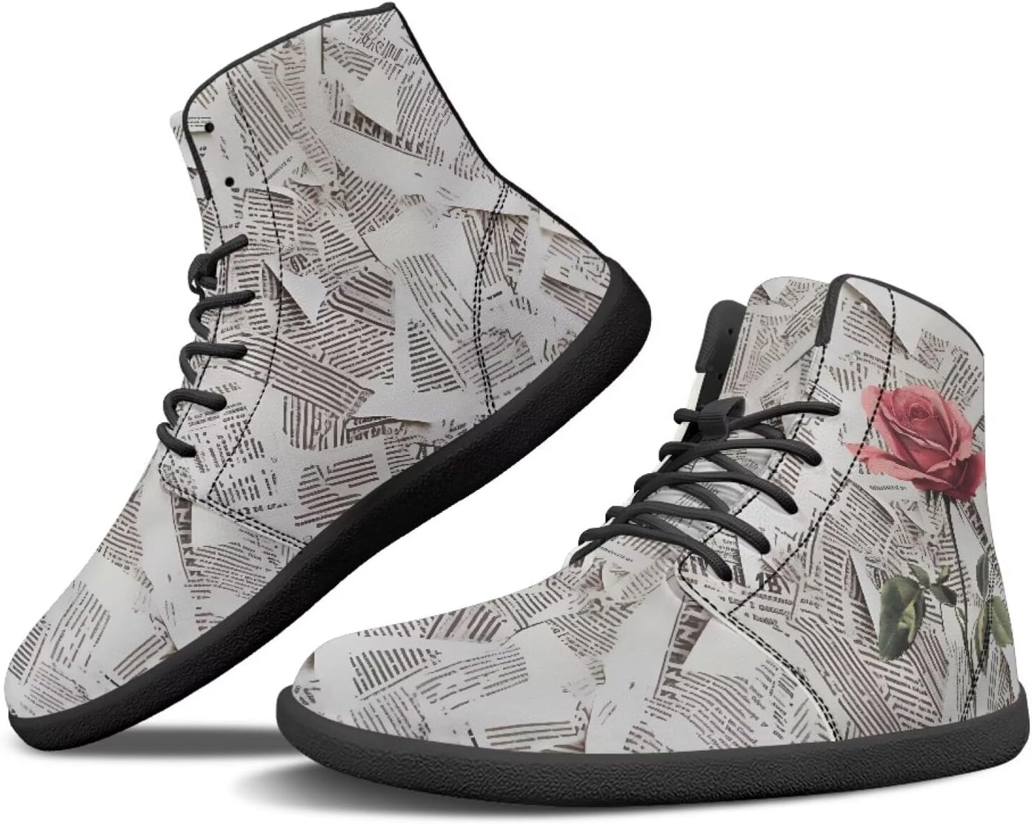 Мужские высокие кеды Binienty с ощущением земли, ботинки из ПУ-кожи, минималистичные повседневные плоские кроссовки, Newspaper Rose
Мужские высокие кеды Binienty с ощущением земли, ботинки из ПУ-кожи, минималистичные повседневные плоские кроссовки, Newspaper Rose