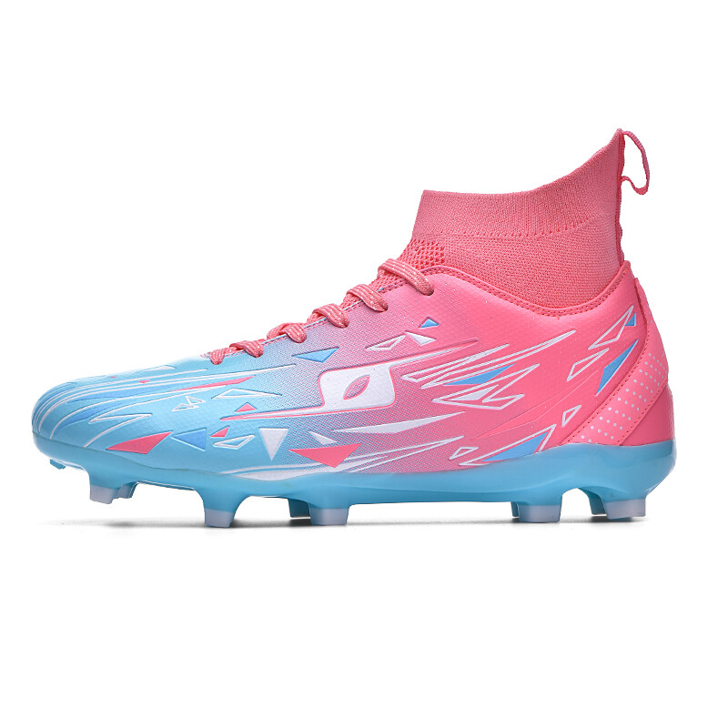 Футбольные бутсы унисекс с высоким верхом, синий/розовый Hicellon
Футбольные бутсы унисекс с высоким верхом, синий/розовый Hicellon