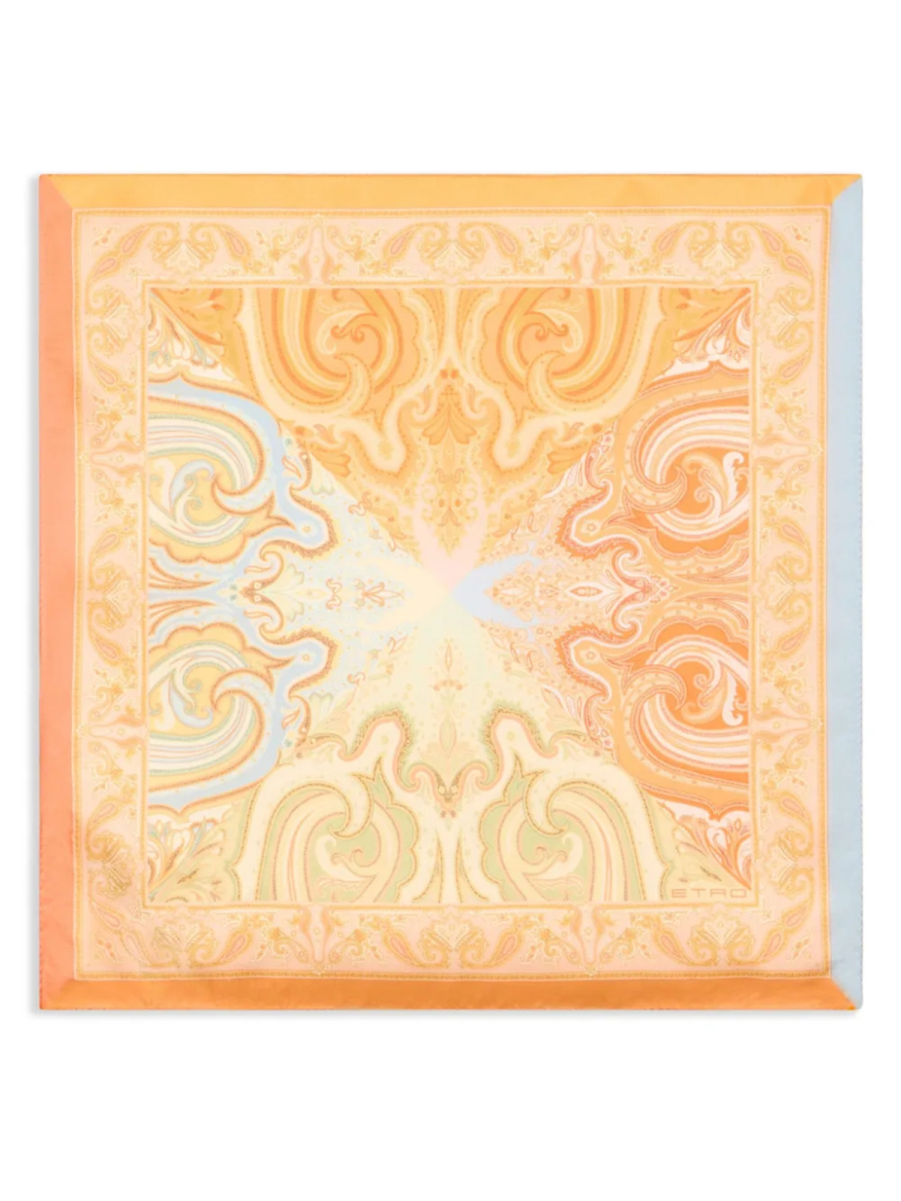 Шелковый платок-паше с узором ETRO, оранжевый
Шелковый платок-паше с узором ETRO, оранжевый