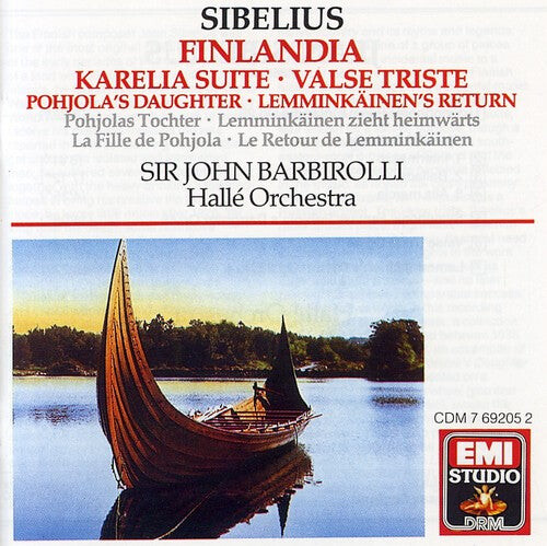 CD диск Sibelius / Barbirolli / Halle Orchestra: Finlandia/Karelia/Pohjolas/Etc
CD диск Sibelius / Barbirolli / Halle Orchestra: Finlandia/Karelia/Pohjolas/Etc
