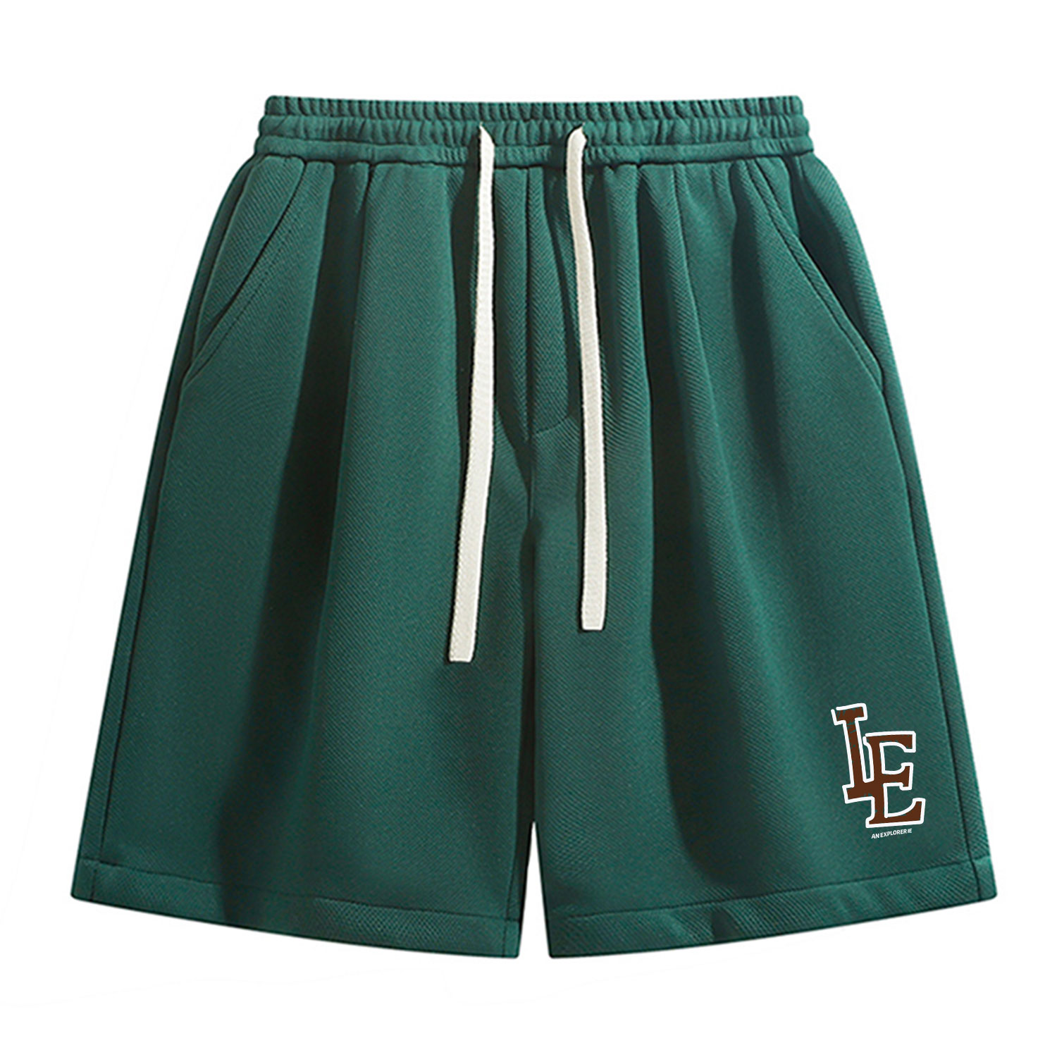 Повседневные шорты унисекс I.E, темно-зеленый
Повседневные шорты унисекс I.E, темно-зеленый