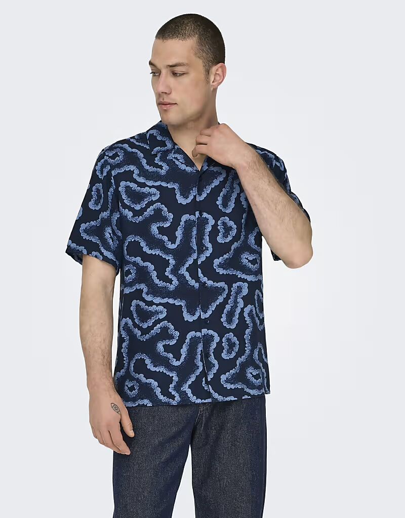 Футболка ONLY & SONS в цвете индиго
Футболка ONLY & SONS в цвете индиго