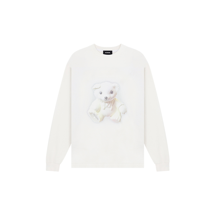 Топ с длинным рукавом с принтом "мишка" WE11DONE, белый
Топ с длинным рукавом с принтом "мишка" WE11DONE, белый