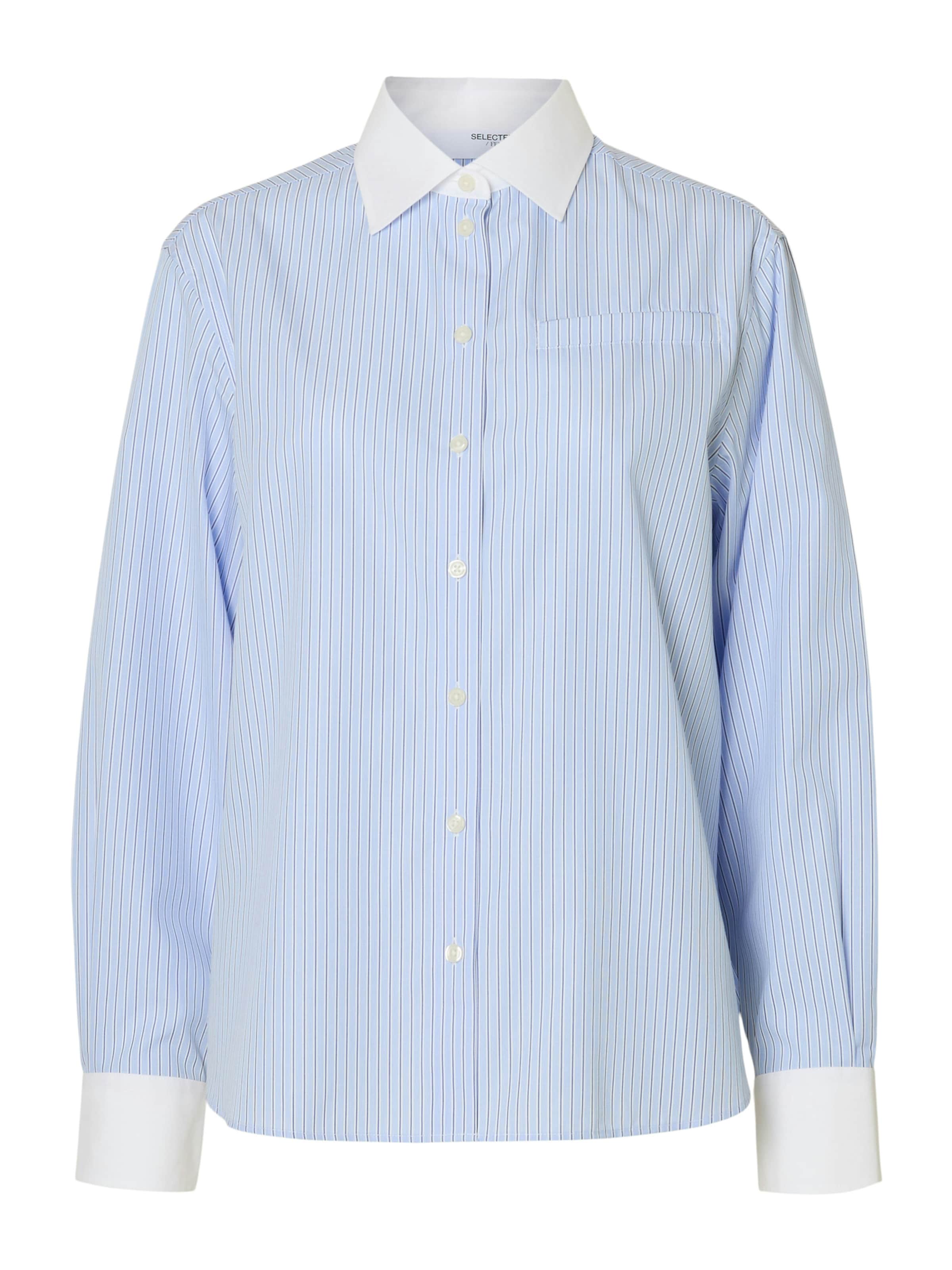 SELECTED Рубашка 'SLFILINA' в цвете Navy, Light Blue
SELECTED Рубашка 'SLFILINA' в цвете Navy, Light Blue