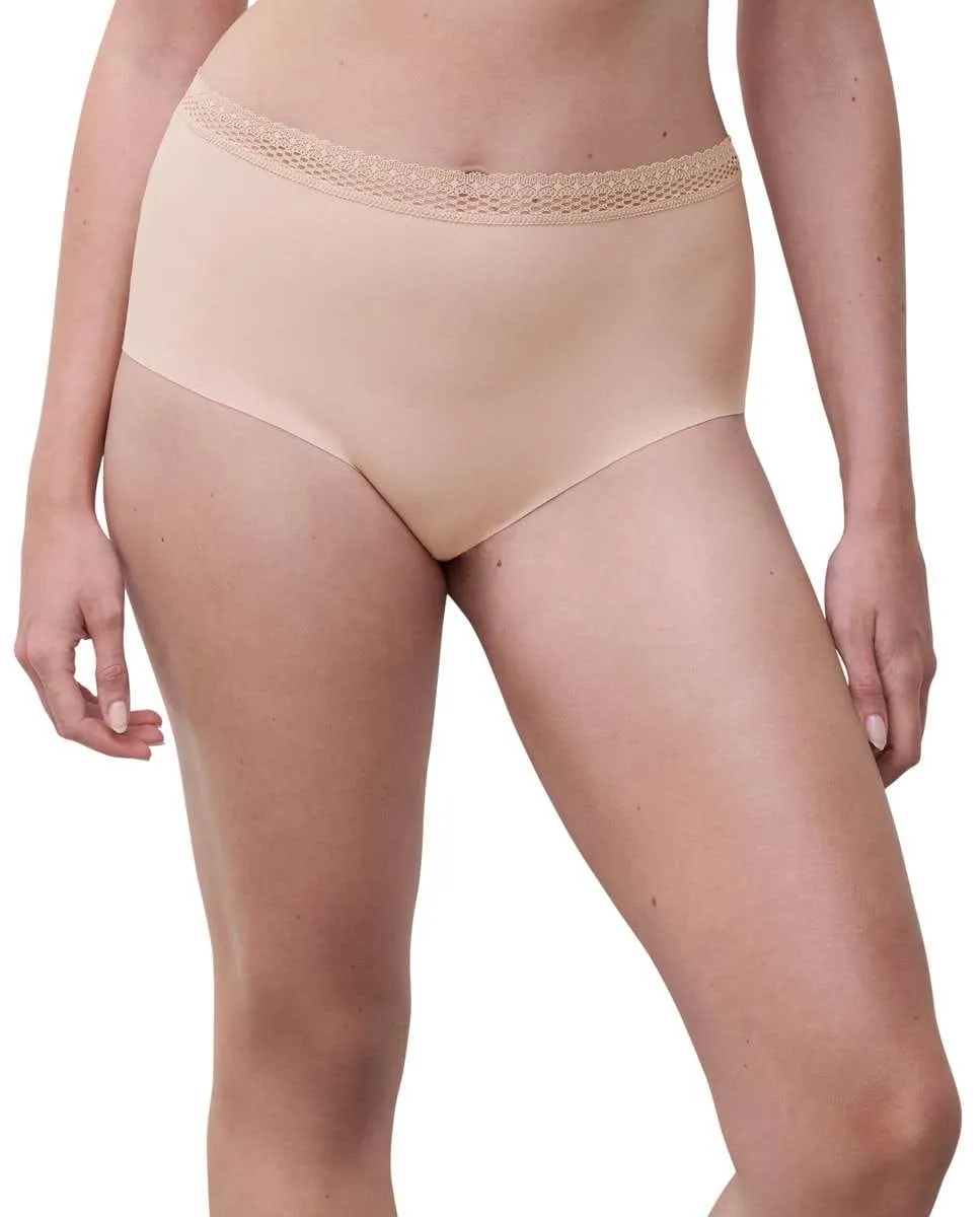 Уютные шикарные кружевные трусики с высокой талией Chantelle, цвет Nude
Уютные шикарные кружевные трусики с высокой талией Chantelle, цвет Nude