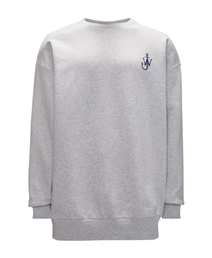 Хлопковый свитер с логотипом якоря Jw Anderson, серый
Хлопковый свитер с логотипом якоря Jw Anderson, серый