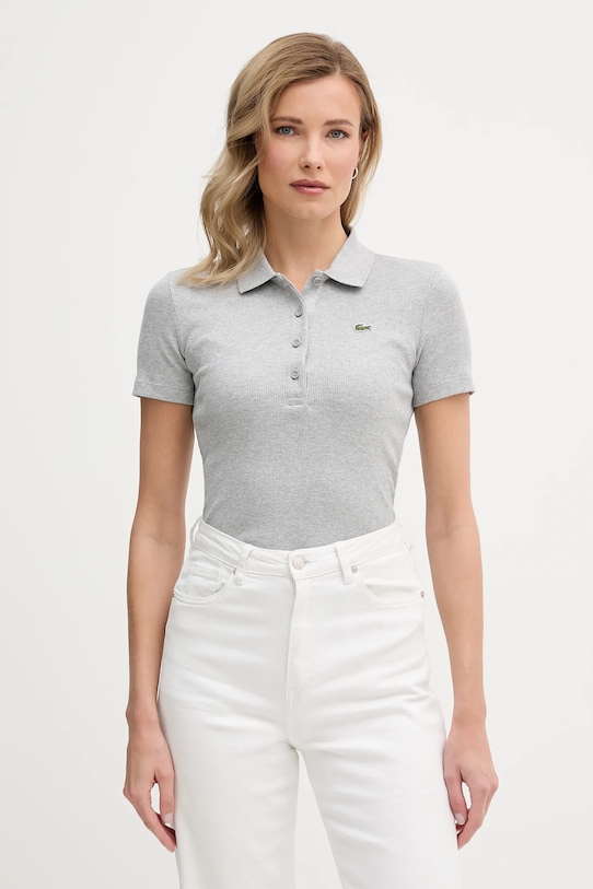 Хлопковое поло Lacoste, серый
Хлопковое поло Lacoste, серый