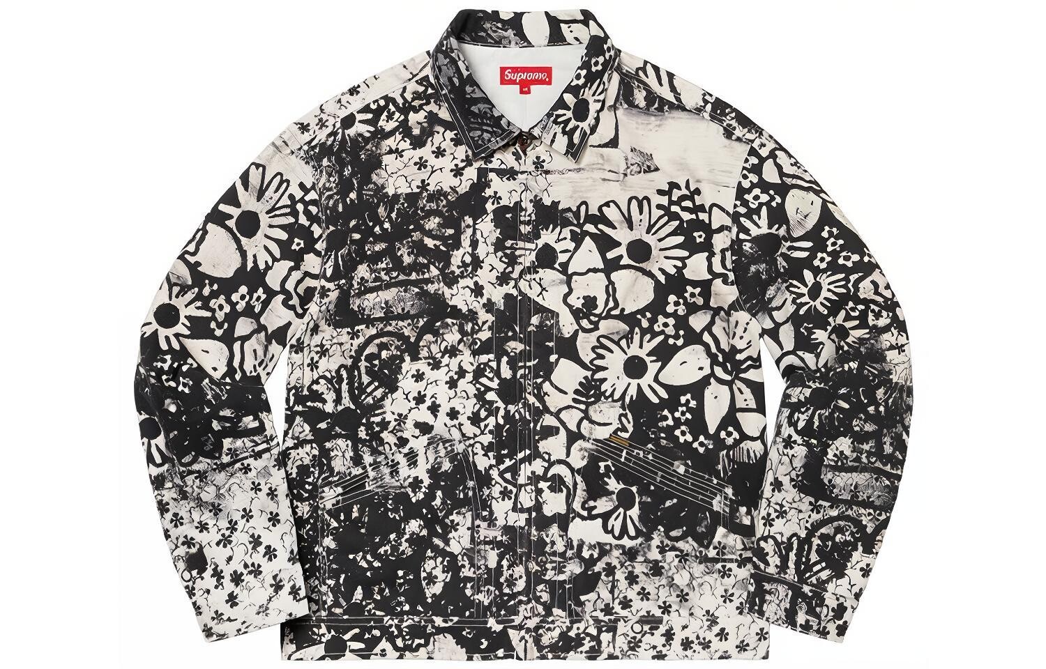 Джинсовая куртка унисекс Supreme, черный
Джинсовая куртка унисекс Supreme, черный