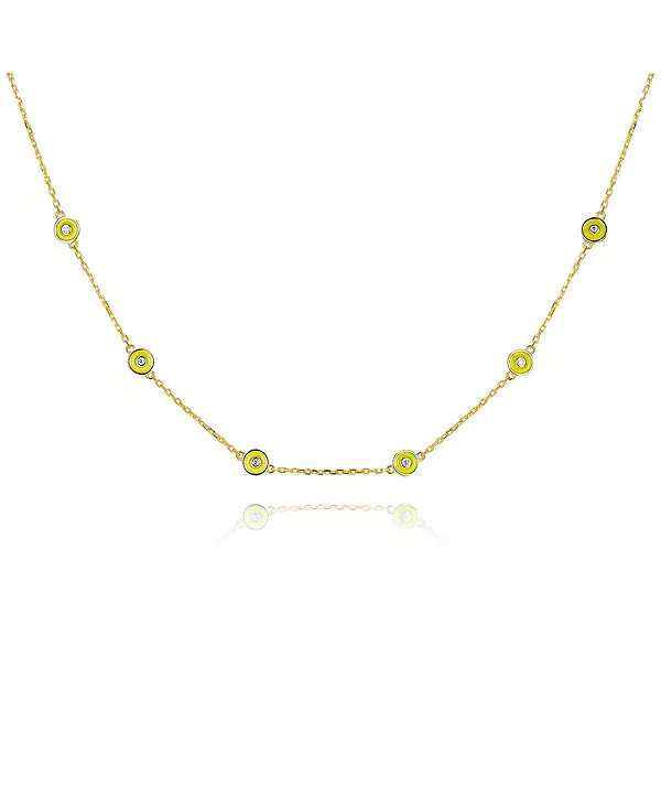 Ожерелье Petit Bubble желтого цвета Anna Zuckerman, yellow
Ожерелье Petit Bubble желтого цвета Anna Zuckerman, yellow