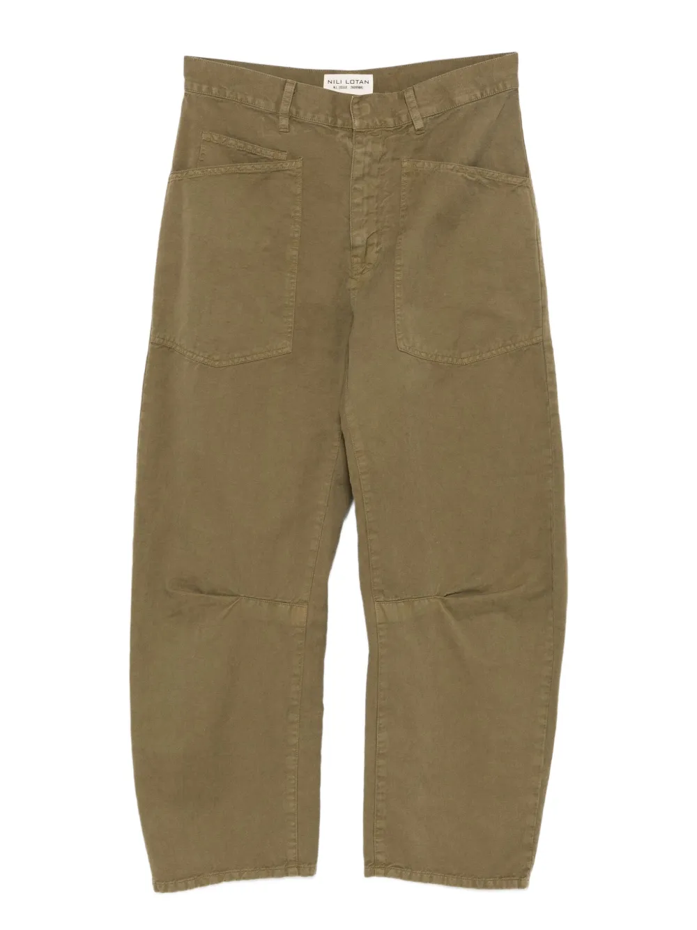 Джинсы с накладными карманами Nili Lotan, зеленый
Джинсы с накладными карманами Nili Lotan, зеленый
