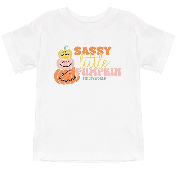 Smileyworld sassy little pumpkin - детская футболка с коротким рукавом The Juniper Shop, White
Smileyworld sassy little pumpkin - детская футболка с коротким рукавом The Juniper Shop, White