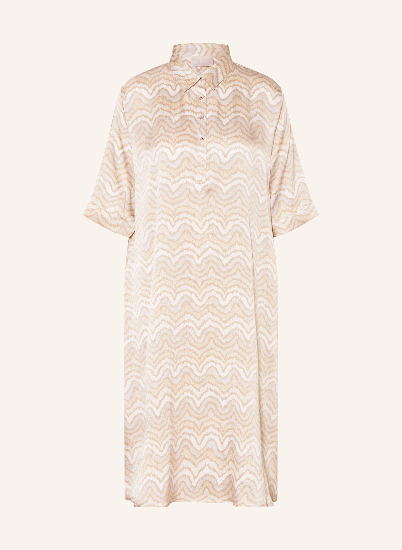 Шелковое платье-рубашка Hemisphere, мультиколор
Шелковое платье-рубашка Hemisphere, мультиколор