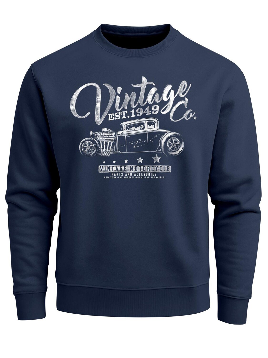 Neverless Свитшот 'Vintage Car' в цвете Navy
Neverless Свитшот 'Vintage Car' в цвете Navy