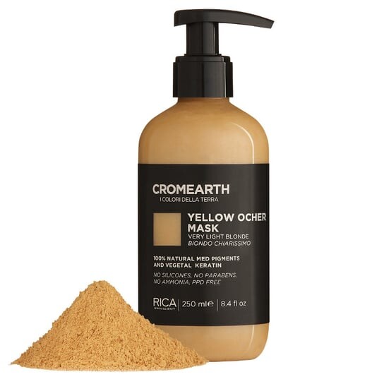 Маска от пигментации для очень светлых блондинок 250мл Rica Cromearth Yellow Ochre
Маска от пигментации для очень светлых блондинок 250мл Rica Cromearth Yellow Ochre