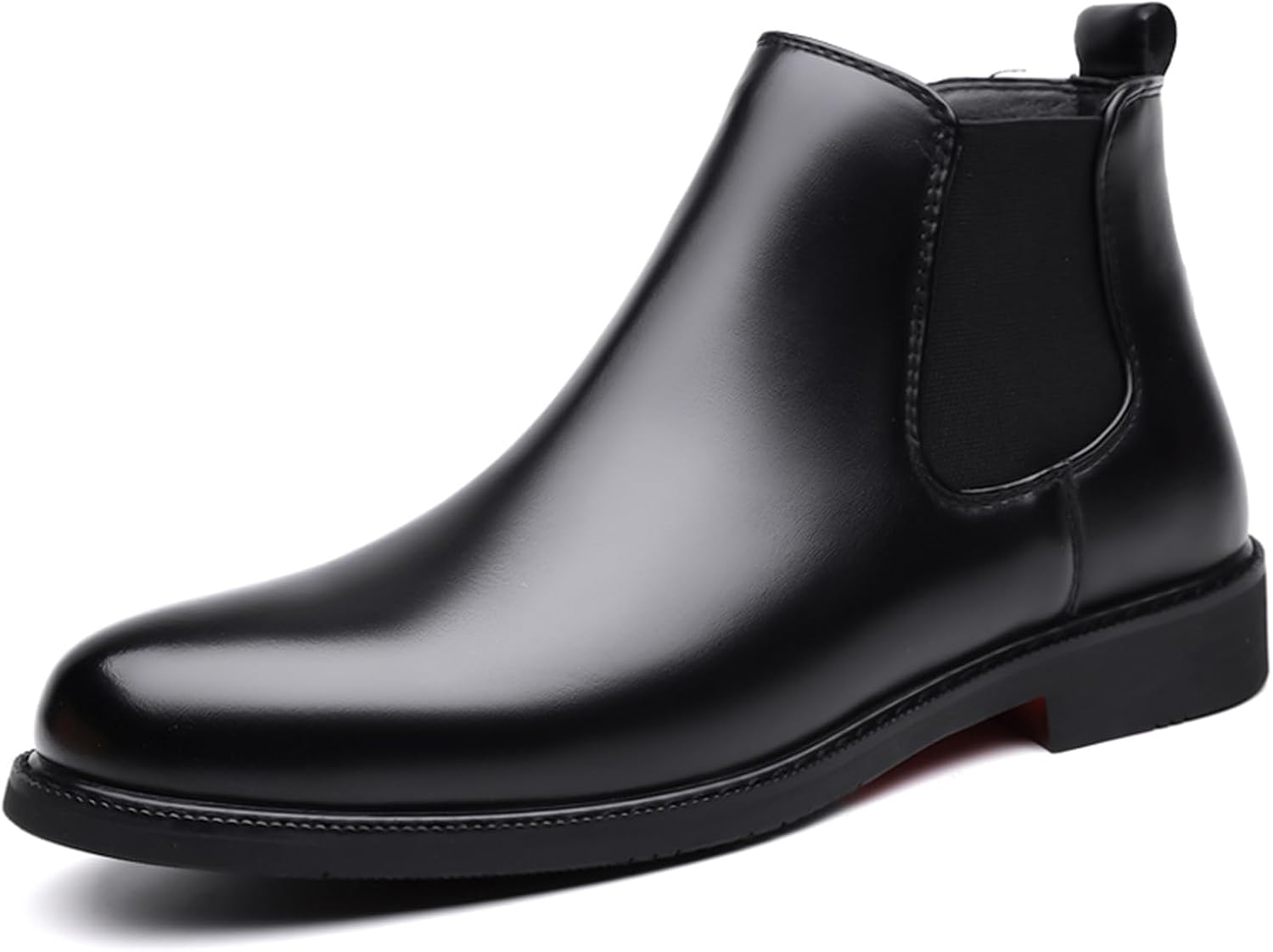 Мужские ботинки Челси из натуральной кожи, без застежки, эластичные, классического стиля, с полированной отделкой, низким каблуком, дышащие, удобные, для делового и повседневного ношения, офиса, вечеринки и смарт-кэжуал Tixewsjh, черный
Мужские ботинки Челси из натуральной кожи, без застежки, эластичные, классического стиля, с полированной отделкой, низким каблуком, дышащие, удобные, для делового и повседневного ношения, офиса, вечеринки и смарт-кэжуал Tixewsjh, черный