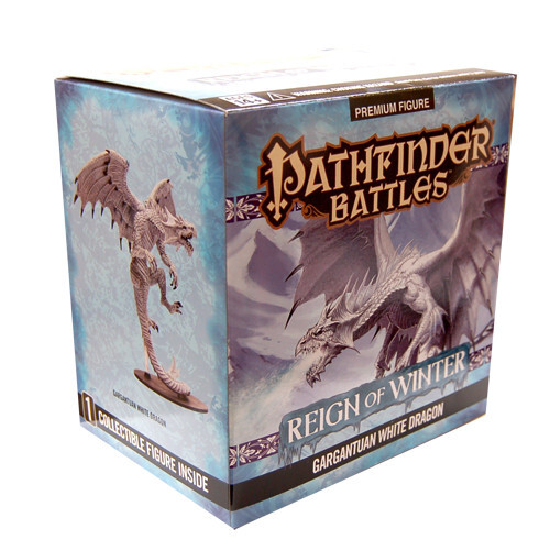 Миниатюра WizKids/NECA Pathfinder Battles: Reign of Winter - Gargantuan White Dragon (Promo)
Миниатюра WizKids/NECA Pathfinder Battles: Reign of Winter - Gargantuan White Dragon (Promo)