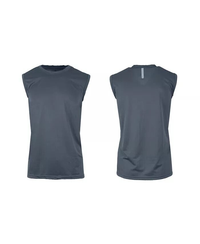 Мужская футболка для мышц с влагоотводящим эффектом и без морщин Galaxy By Harvic, серый 
Мужская футболка для мышц с влагоотводящим эффектом и без морщин Galaxy By Harvic, серый