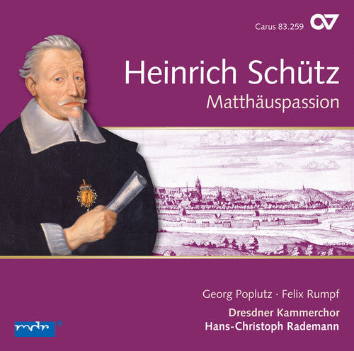 CD диск Schuetz / Poplutz / Dresden Chamber Choir: St. Matthew Passion
CD диск Schuetz / Poplutz / Dresden Chamber Choir: St. Matthew Passion