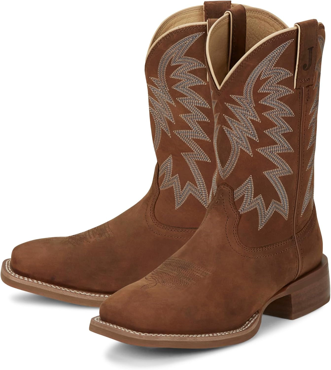 Мужские вестерн-сапоги Justin Big Bucks 11 - коллекция Frontier - мужские ковбойские сапоги с квадратным носком из кожи, с удобной стелькой и противоскользящей резиновой подошвой, Pecan
Мужские вестерн-сапоги Justin Big Bucks 11 - коллекция Frontier - мужские ковбойские сапоги с квадратным носком из кожи, с удобной стелькой и противоскользящей резиновой подошвой, Pecan