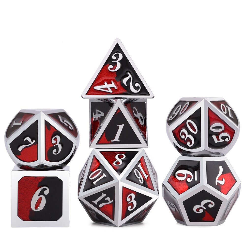 RPG Hellfire Dice RGFK Набор из 7 металлических кубиков
RPG Hellfire Dice RGFK Набор из 7 металлических кубиков