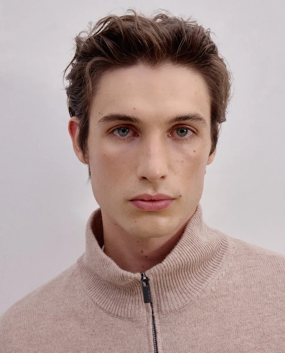 Мужской свитер на молнии Dustin, бежевый
Мужской свитер на молнии Dustin, бежевый