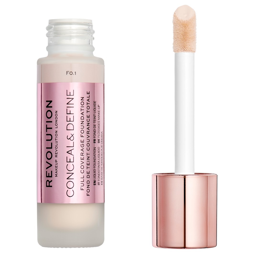Тональный крем для лица conceal & define Revolution, f0.1, объем 23 мл
Тональный крем для лица conceal & define Revolution, f0.1, объем 23 мл