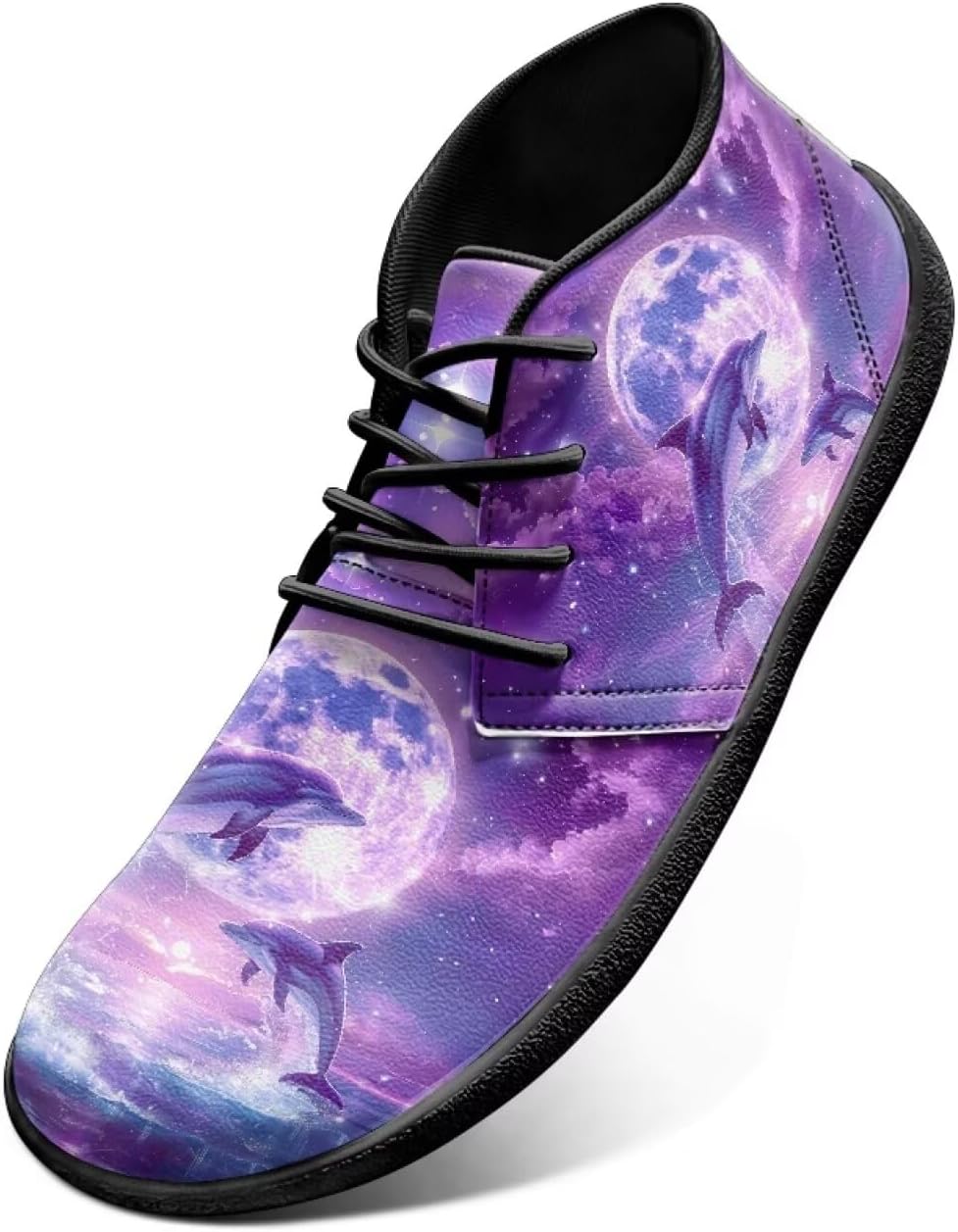 Мужские кроссовки для кросс-тренинга с широкой передней частью и рисунком «дельфин» на резиновой подошве Watdotory, Dolphin Moon
Мужские кроссовки для кросс-тренинга с широкой передней частью и рисунком «дельфин» на резиновой подошве Watdotory, Dolphin Moon