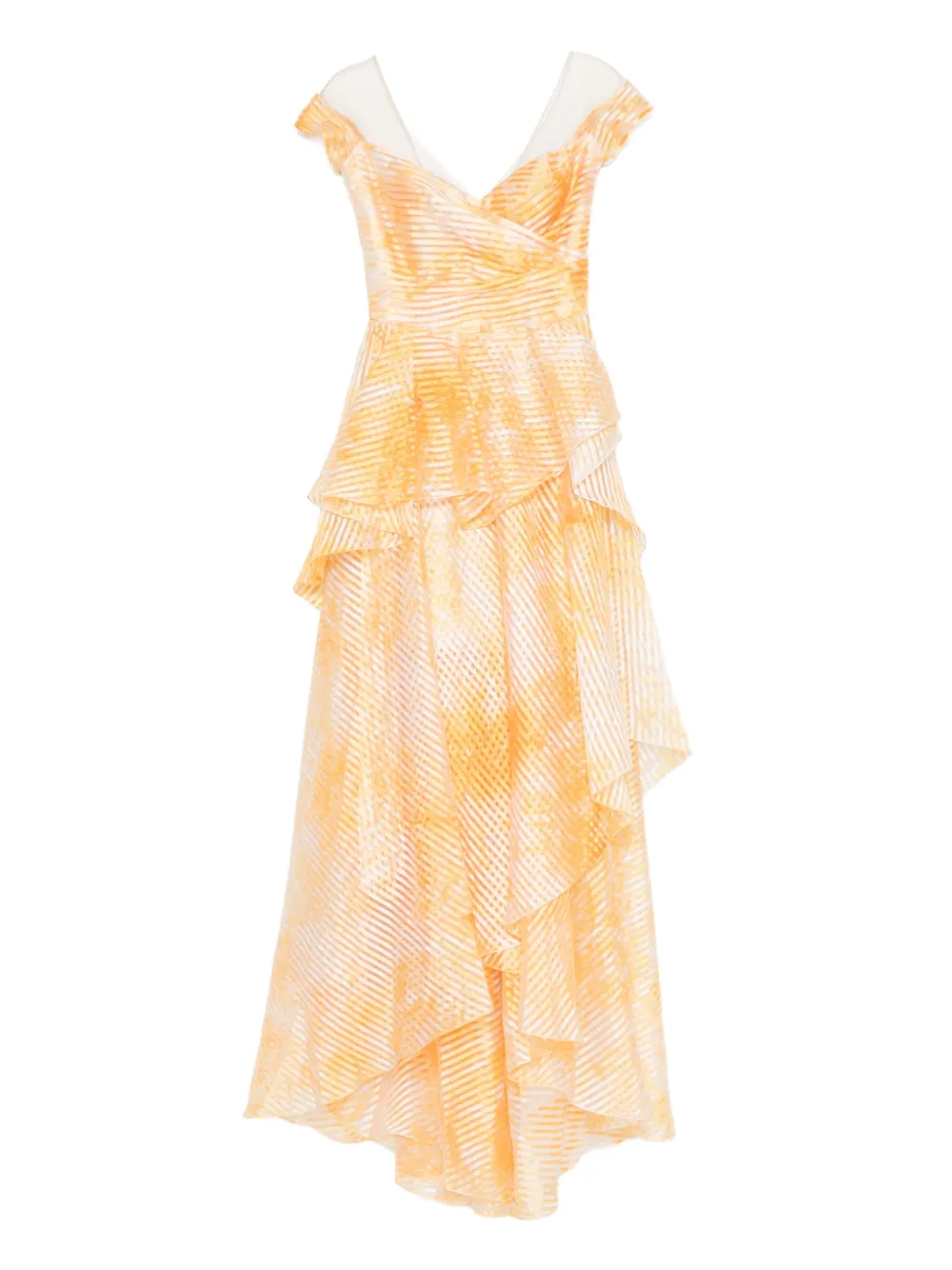 Многослойное платье в полоску Gemy Maalouf, желтый
Многослойное платье в полоску Gemy Maalouf, желтый