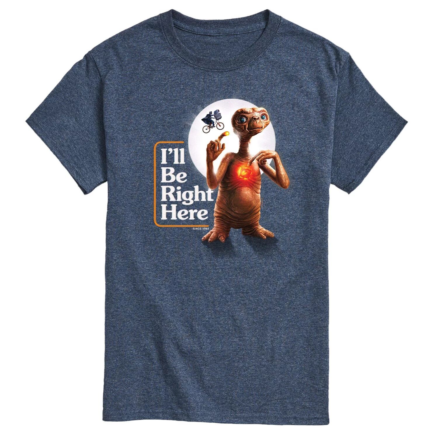 Мужская футболка ET Be Right Here Licensed Character
Мужская футболка ET Be Right Here Licensed Character