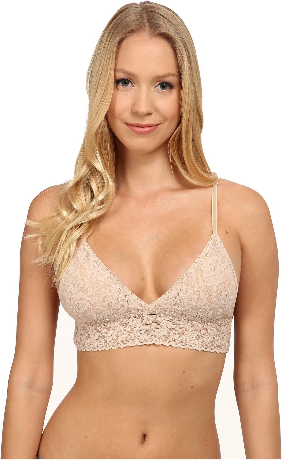 Фирменный бюстгальтер с треугольными чашками и кружевными подкладками Hanky Panky, цвет Chai
Фирменный бюстгальтер с треугольными чашками и кружевными подкладками Hanky Panky, цвет Chai