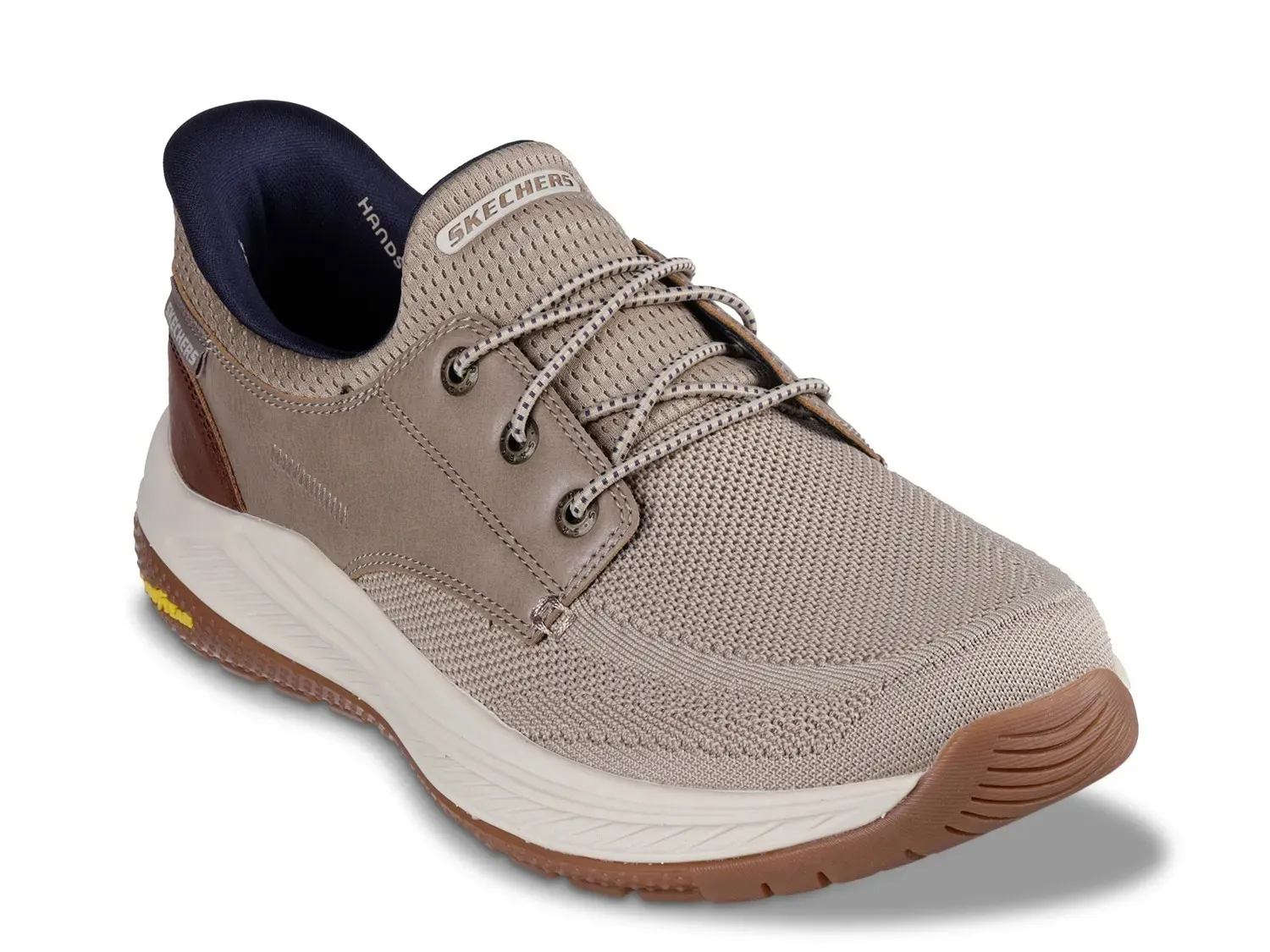 Кроссовки Skechers Hands Free Slip-Ins: Meroe Slip-On Sneaker — мужские, серо-коричневые
Кроссовки Skechers Hands Free Slip-Ins: Meroe Slip-On Sneaker — мужские, серо-коричневые