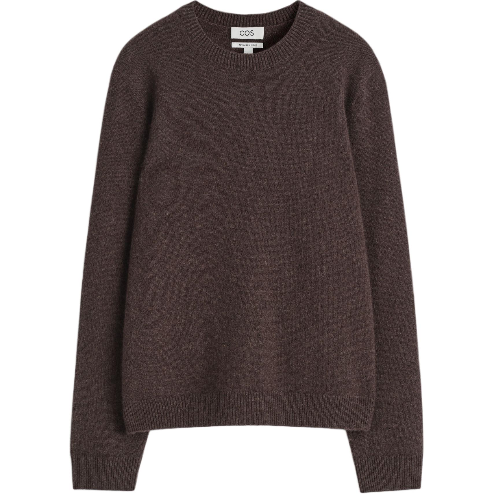 Кашемировый свитер Women's COS, темно-коричневый
Кашемировый свитер Women's COS, темно-коричневый