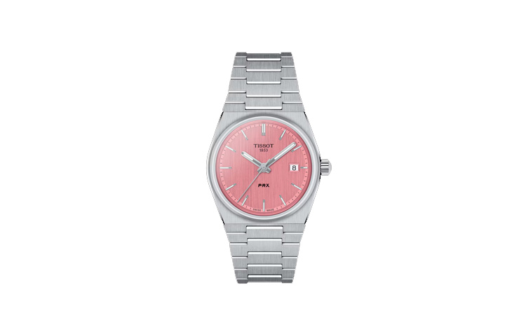 TISSOT Часы унисекс с кварцевым механизмом серии PRX Super Player, розовый циферблат, корпус из нержавеющей стали, ремешок из нержавеющей стали
TISSOT Часы унисекс с кварцевым механизмом серии PRX Super Player, розовый циферблат, корпус из нержавеющей стали, ремешок из нержавеющей стали