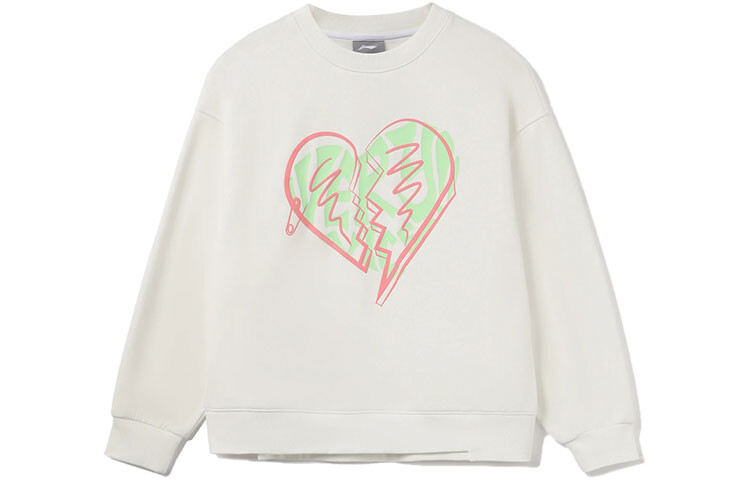 Женская толстовка из коллекции Sports Life, молочно-белая Lining
Женская толстовка из коллекции Sports Life, молочно-белая Lining