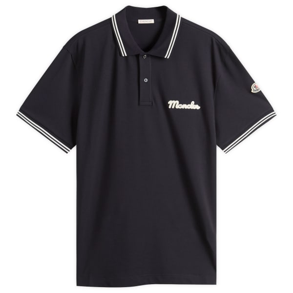 Поло с короткими рукавами и логотипом Moncler, темно-синий
Поло с короткими рукавами и логотипом Moncler, темно-синий