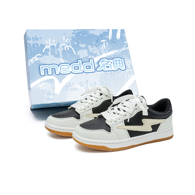 Medd Нескользящие легкие низкие скейтерские кроссовки унисекс в коробке - белый черный, цвет White Black
Medd Нескользящие легкие низкие скейтерские кроссовки унисекс в коробке - белый черный, цвет White Black