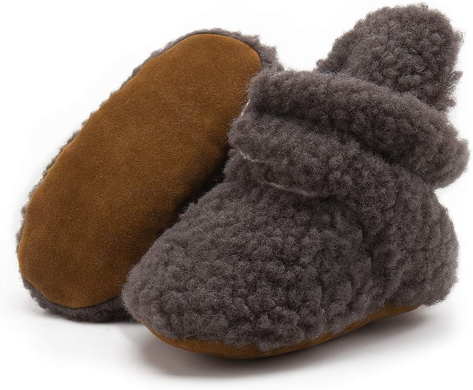 HsdsBebe Унисекс Новорожденные Детские Хлопковые Пинетки с Нескользящей Подошвой для Малышей Мальчиков и Девочек Зимние Теплые Флисовые Носочки-Обувь, D/Fleece Dark Grey
HsdsBebe Унисекс Новорожденные Детские Хлопковые Пинетки с Нескользящей Подошвой для Малышей Мальчиков и Девочек Зимние Теплые Флисовые Носочки-Обувь, D/Fleece Dark Grey